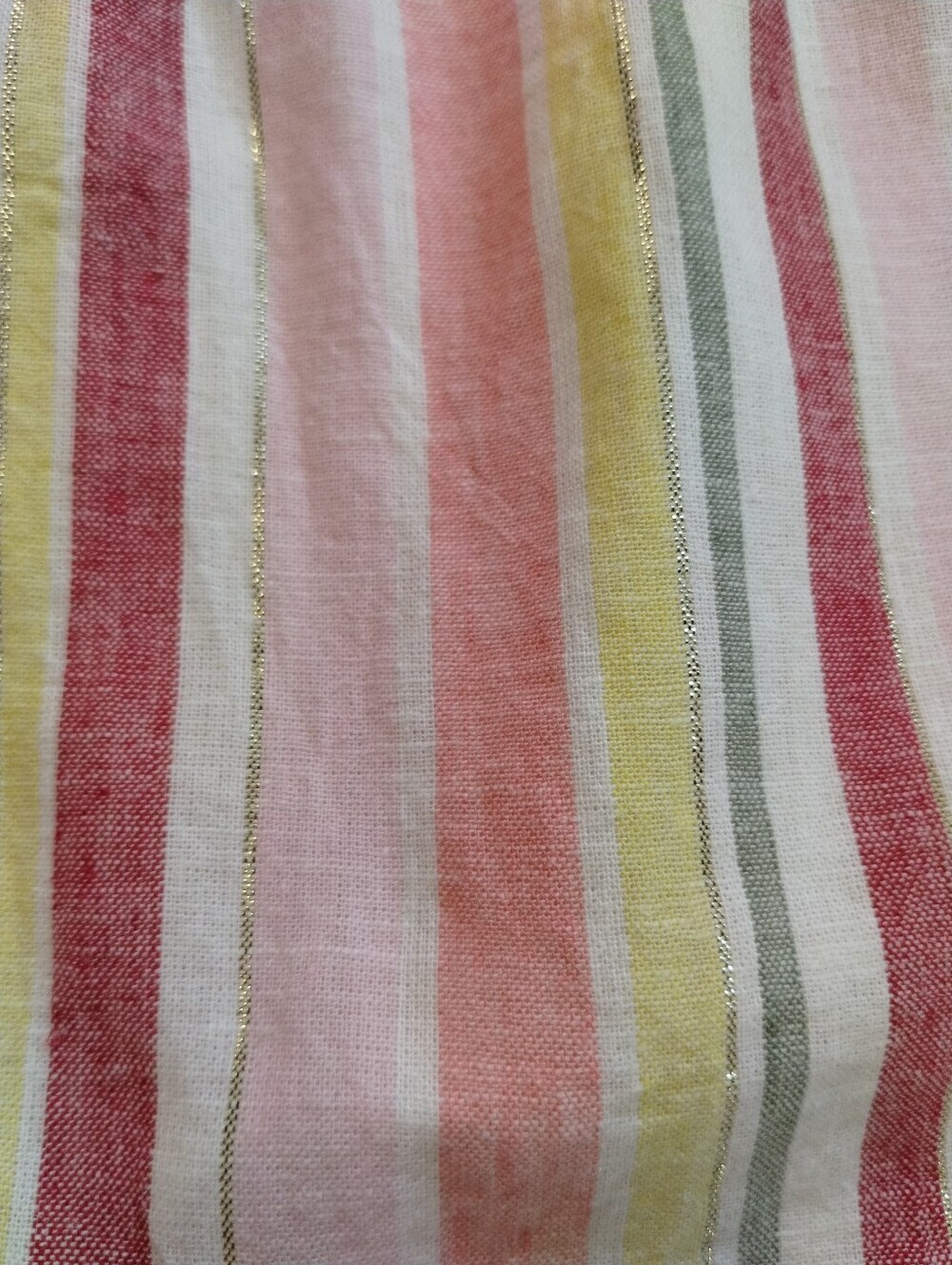 Gymboree Pink Multicolor Striped Tiered Sundress - Picture 7 of 8